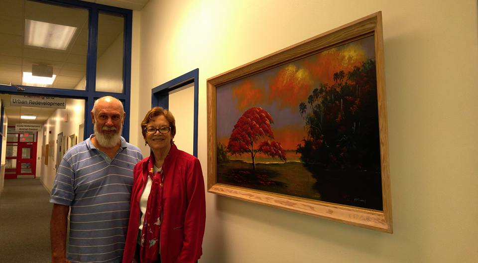 Highwaymen Exhibit, Linda Hudson and Matt Samuel.jpg